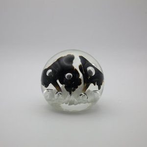 Vintage Joe Rice Trumpet Flower Paper Weight 2001